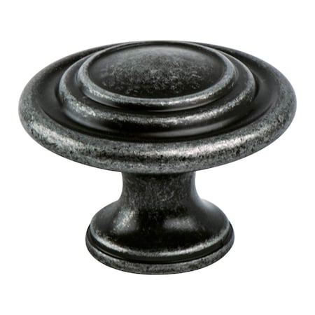 Berenson Advantage Two Antique Pewter Tiered Knob 0933-1AP-P